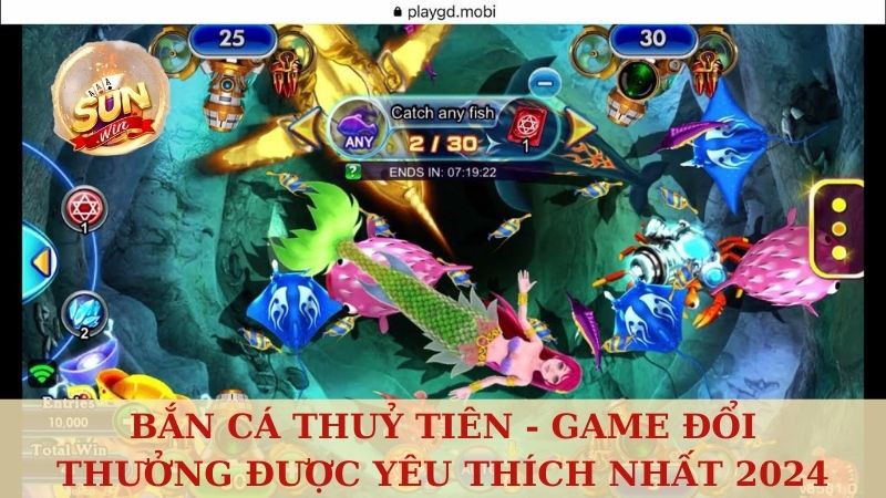 Bắn cá thuỷ tiên