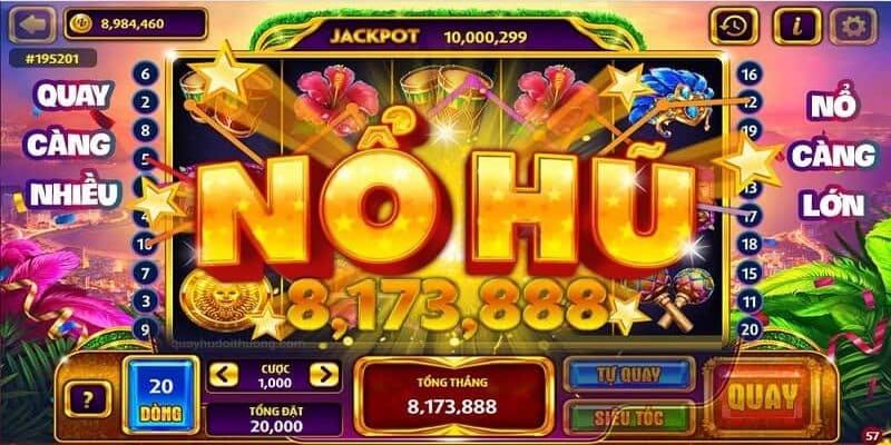 Game quay hũ đổi thưởng siêu hot tại cổng game Sunwin